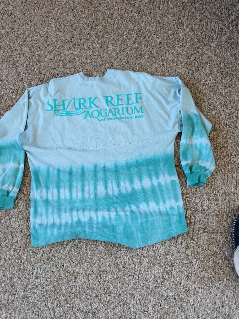 MGM Resort Shark Reef Long Sleeve Tee Shirt Oversized